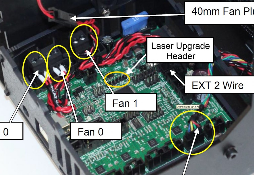 Laser upgrade header Makergear