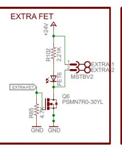 Mightyboard extra FET