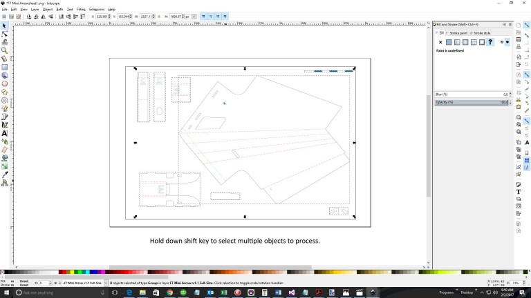 inkscape laser cutting imported image inkscape laser cutting imported image