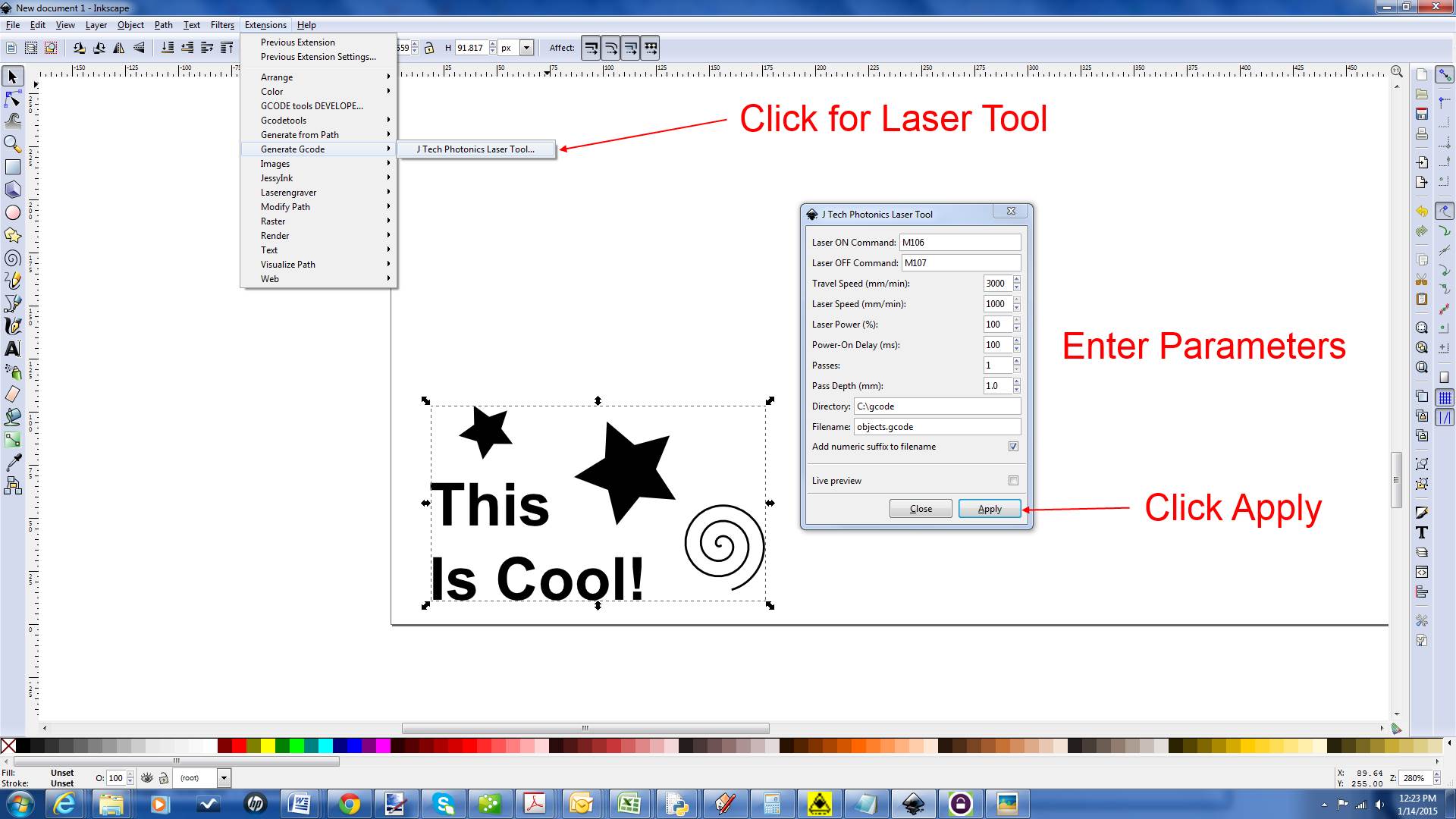 Inkscape Laser gcode scaling - Troubleshooting - V1 Engineering Forum