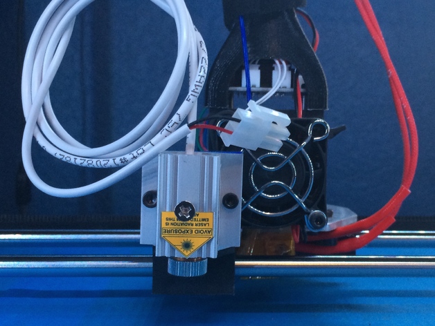 Laser holder Rigidbot 3
