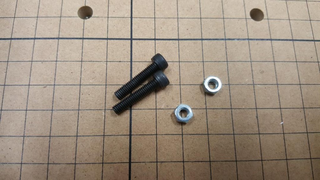 14 M4 bolt and nut for mounting sm