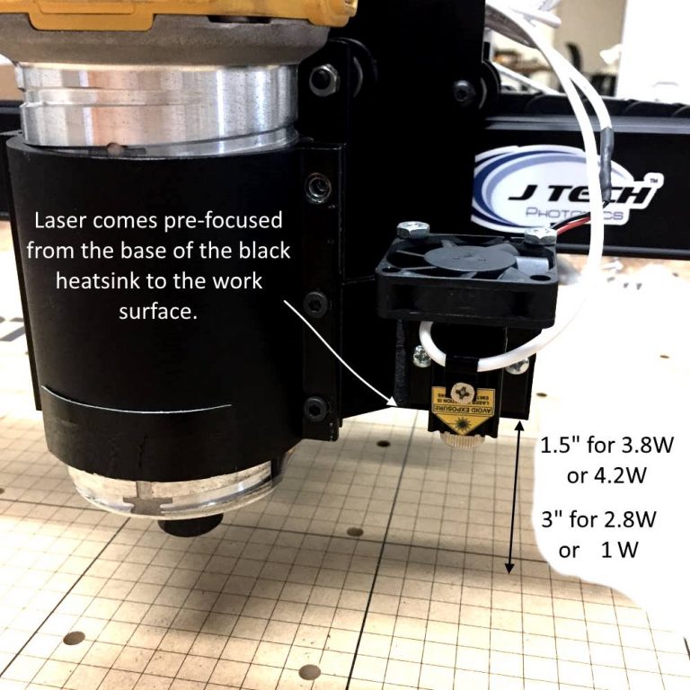 X Carve Compatible Laser Upgrade by J Tech Photonics, Inc.
