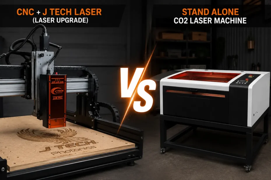 Laser Upgrade versus Stand Alone CO2